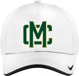 Nike Dri-FIT Swoosh Perforated Cap, White